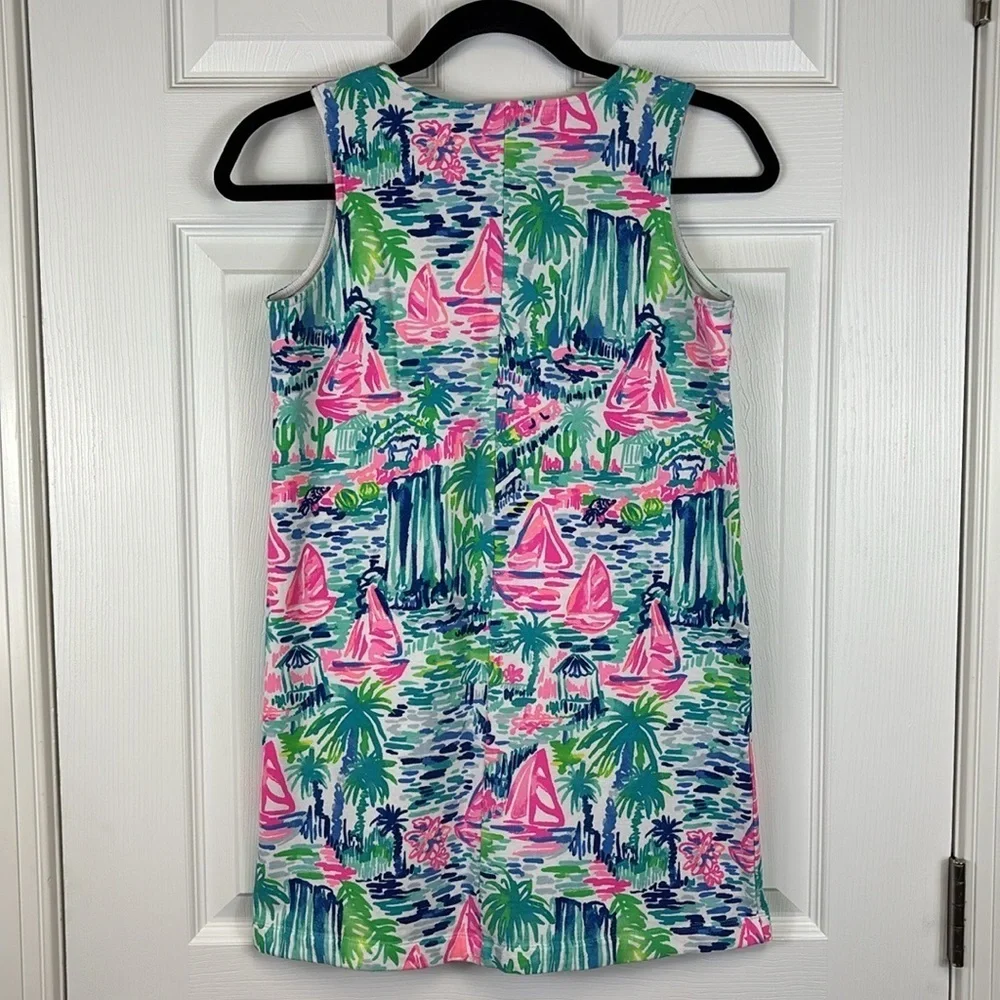 Lilly Pulitzer girls salt in the air dress sz xl